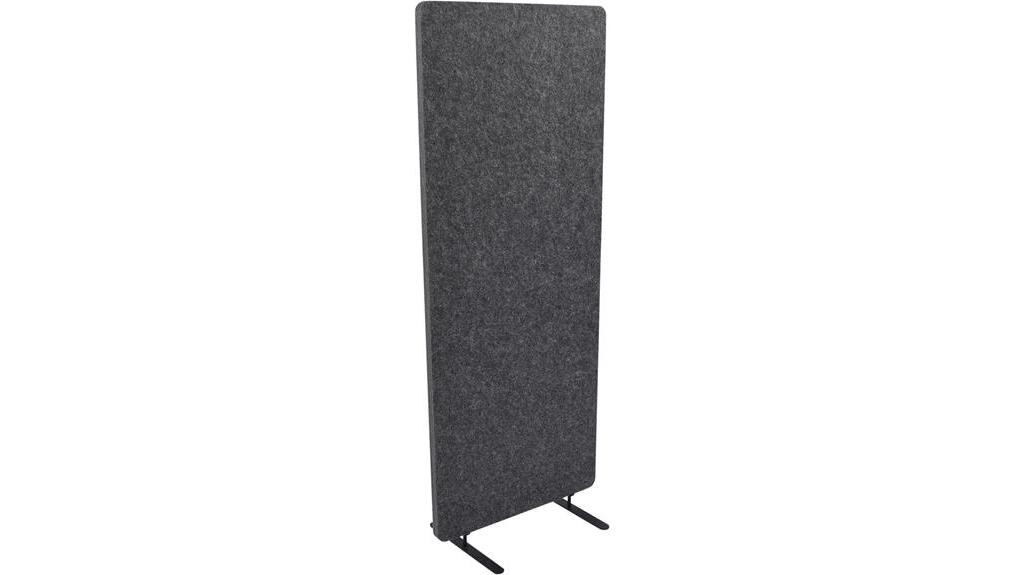 acoustic desk divider solution