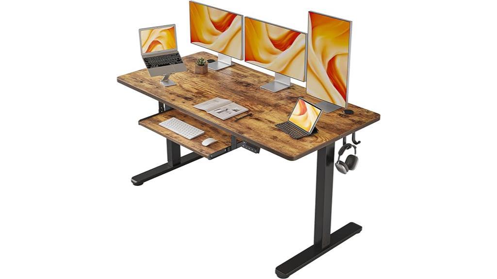 adjustable electric standing desk