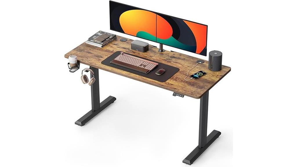 adjustable electric standing desk