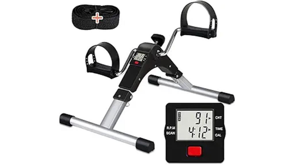 compact exercise bike pedals