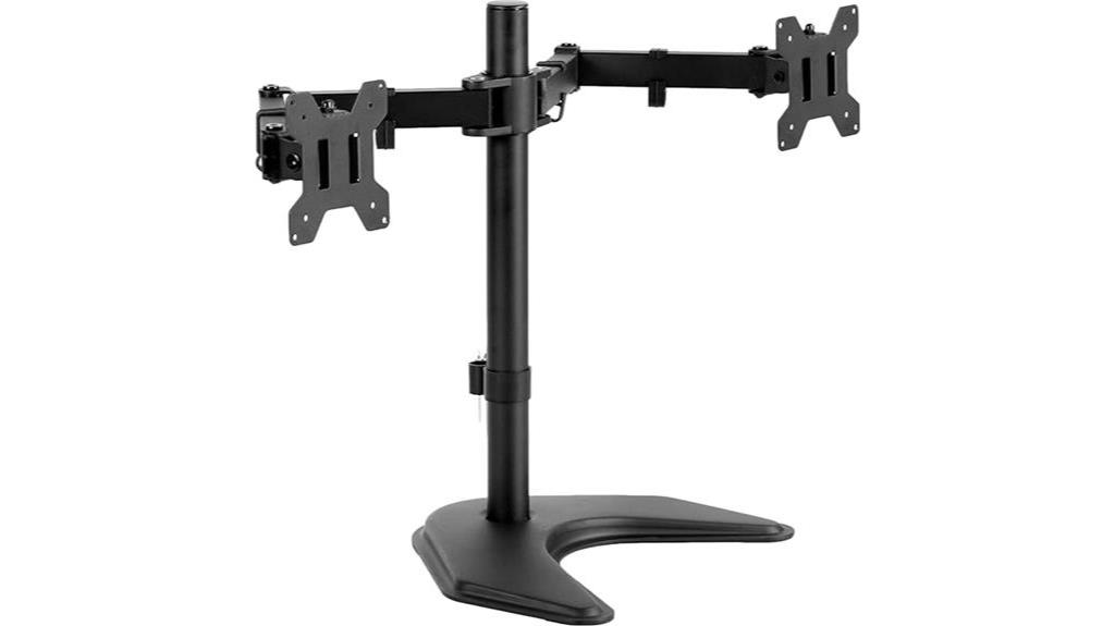 dual monitor stand 27 inch