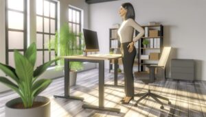 standing desks improve back health