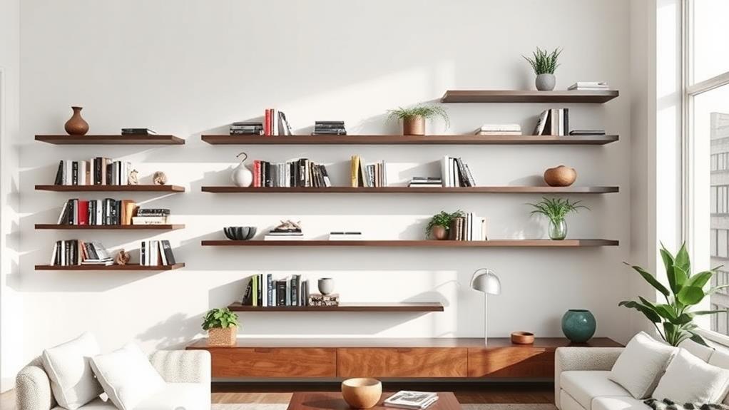 choosing floating shelves factors