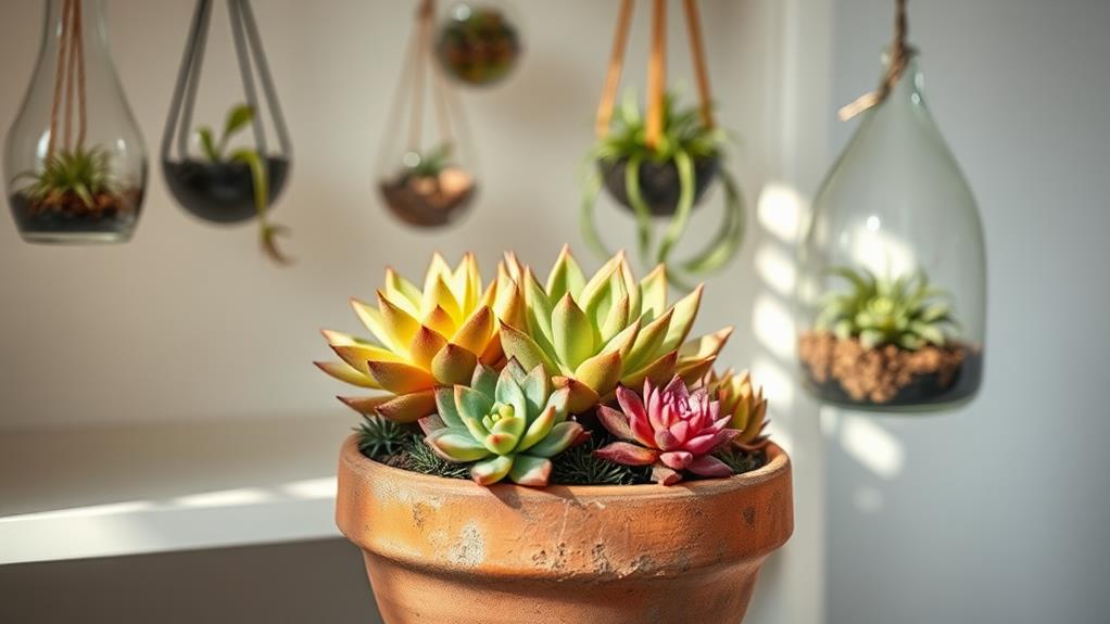 low maintenance potted plants